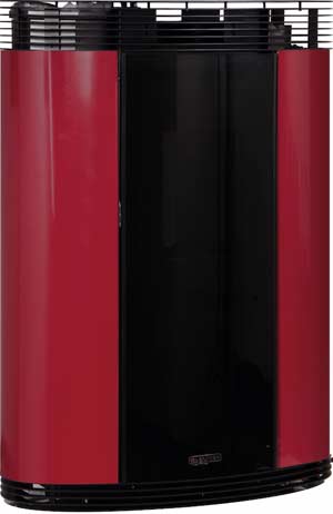 poêle-granulés-bois-BUTTERFLY-Rouge-Laminox-Air